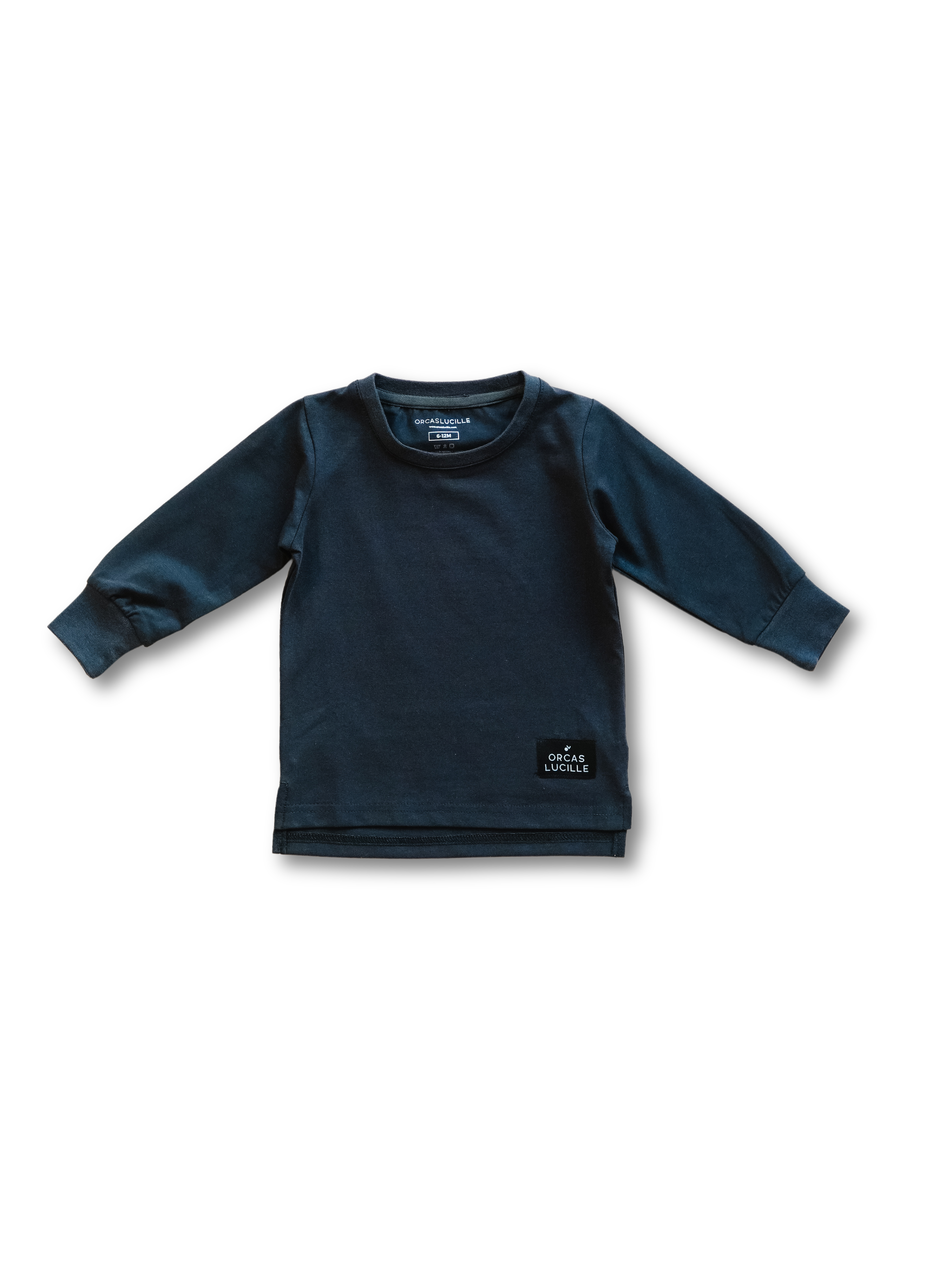 Long Sleeve Tee - Off-Black – Orcas Lucille Long Sleeve Tee - Off-Black – Orcas Lucille