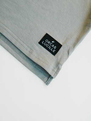 Long Sleeve Tee - Gray Olive