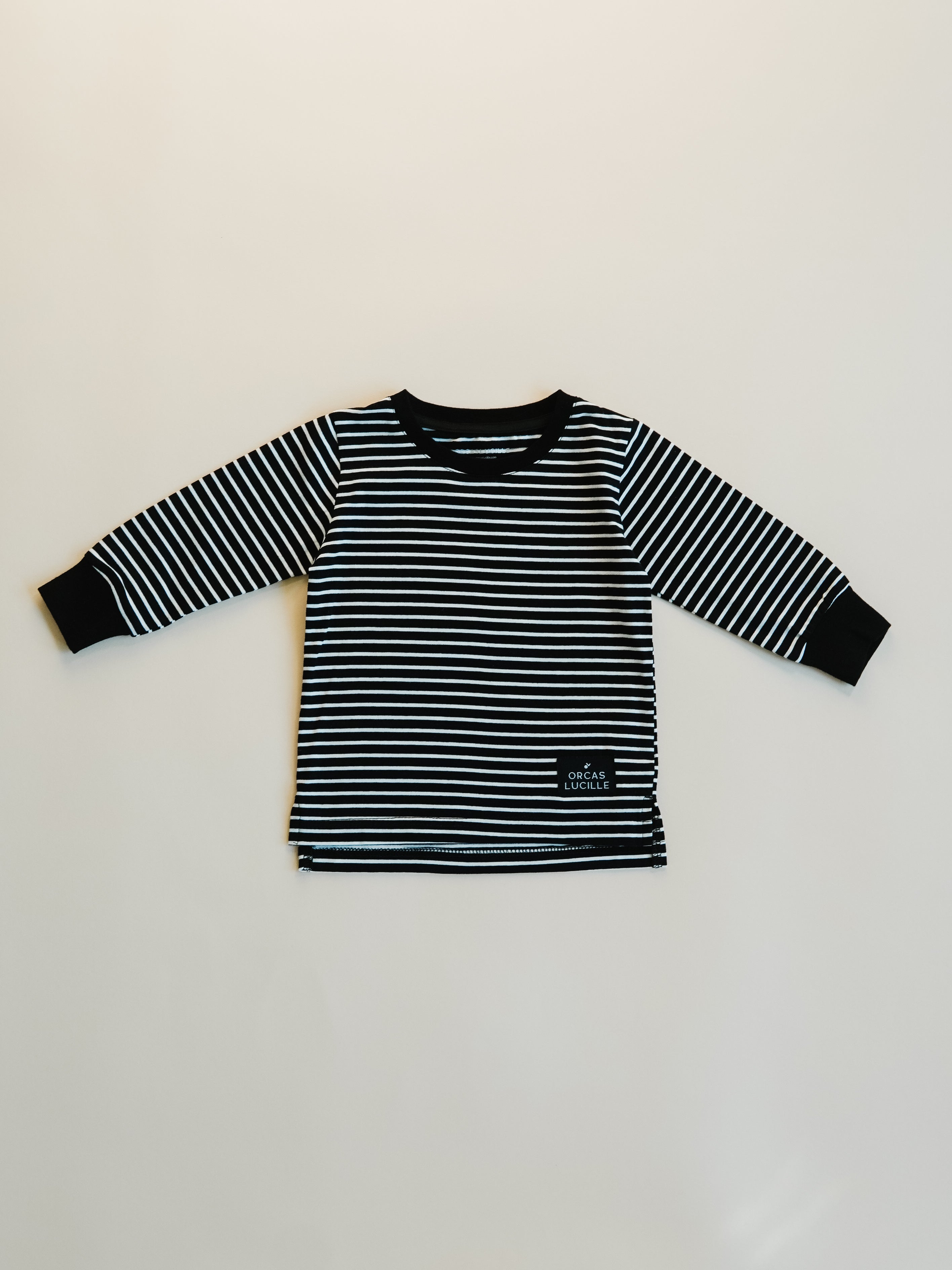 Long Sleeve Tee - Black Stripe