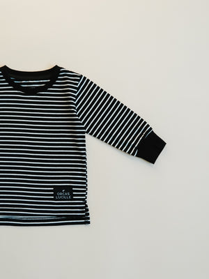 Long Sleeve Tee - Black Stripe