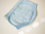 Speckled Knit Bloomer - Sky - Orcas Lucille