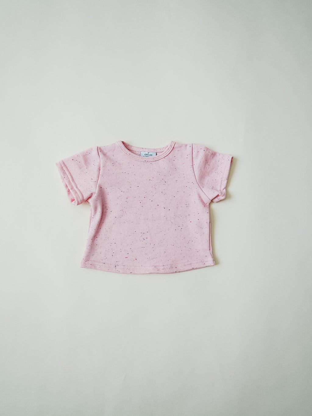 Speckled Tee - Pink | Imperfect - FINAL SALE - Orcas Lucille