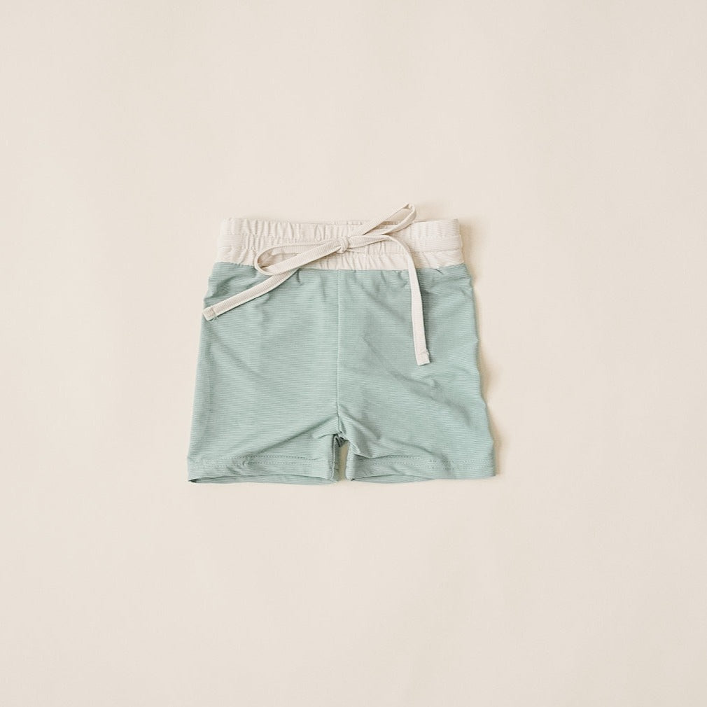 Swim Shorts - Seafoam - Orcas Lucille