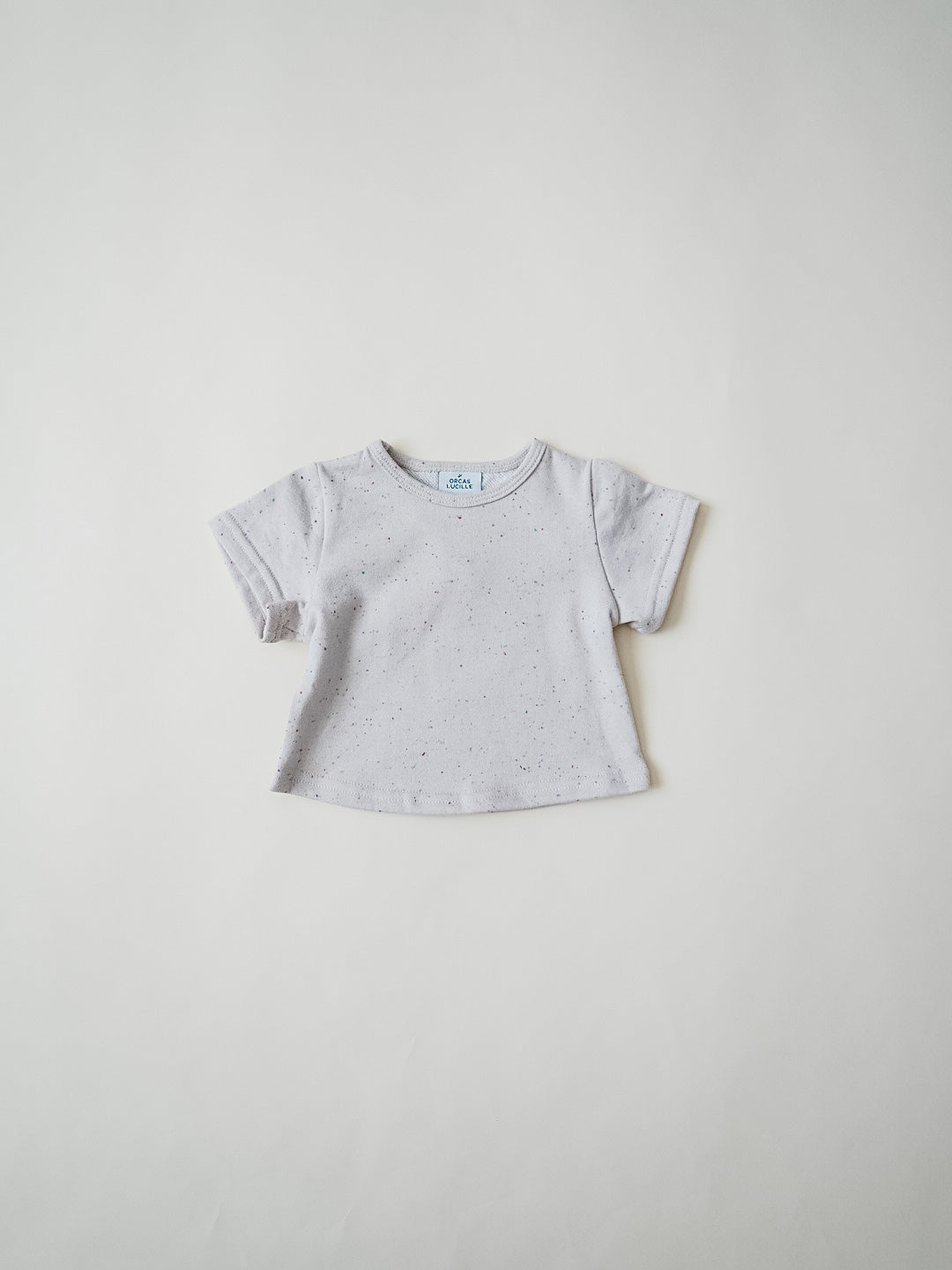 Speckled Tee - Beige | Imperfect - FINAL SALE - Orcas Lucille