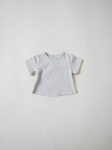 Speckled Tee - Beige | Imperfect - FINAL SALE - Orcas Lucille