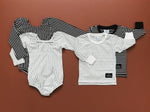 Long Sleeve Leo - Gray Stripe - Orcas Lucille