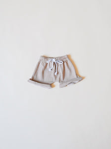 Speckled Harem Shorts - Tan - Orcas Lucille