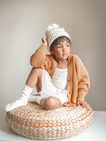 Chunky Knit Cardigan - Clementine - Orcas Lucille