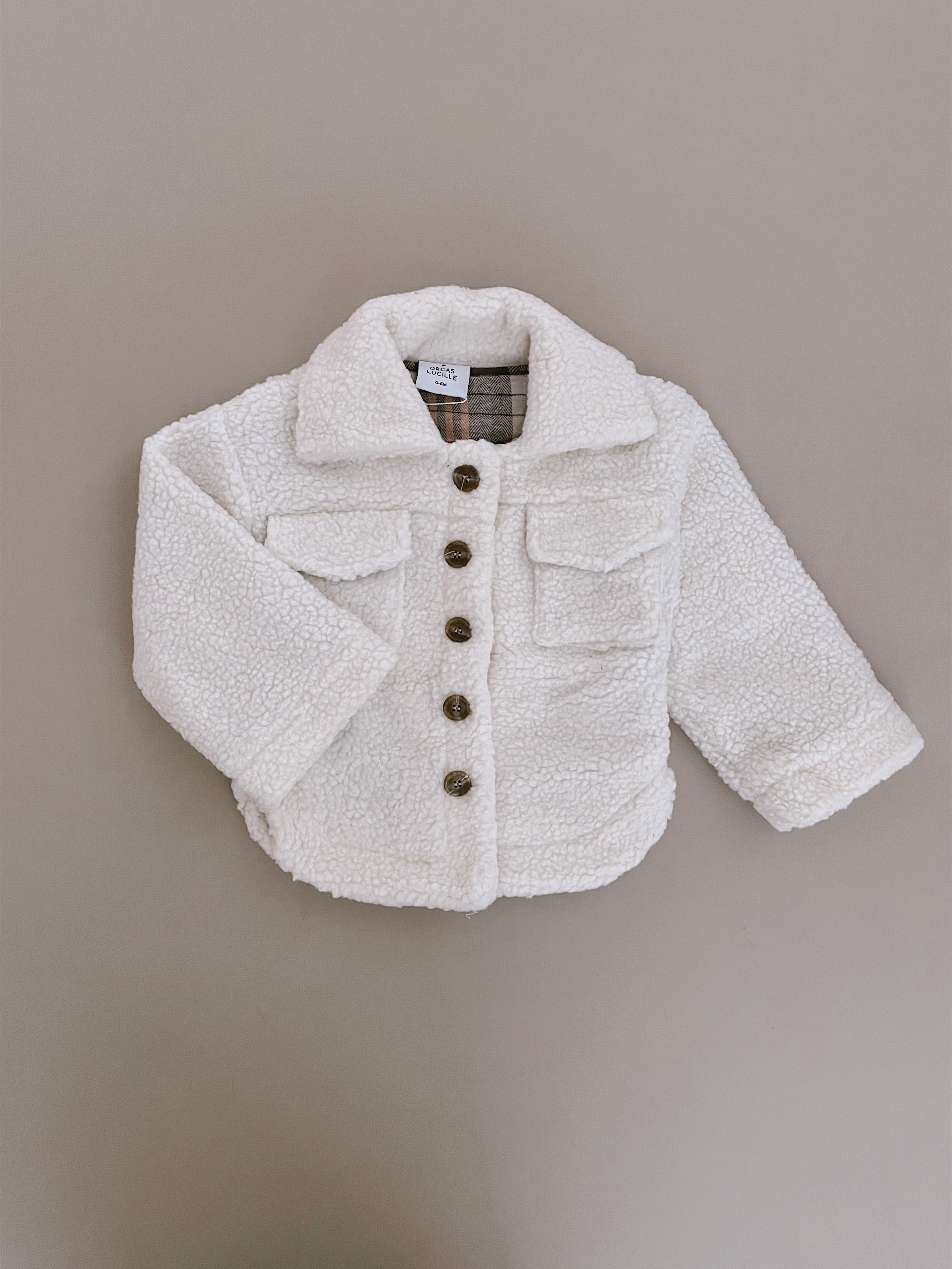 Teddy Shacket - Frosted Sugar - Orcas Lucille