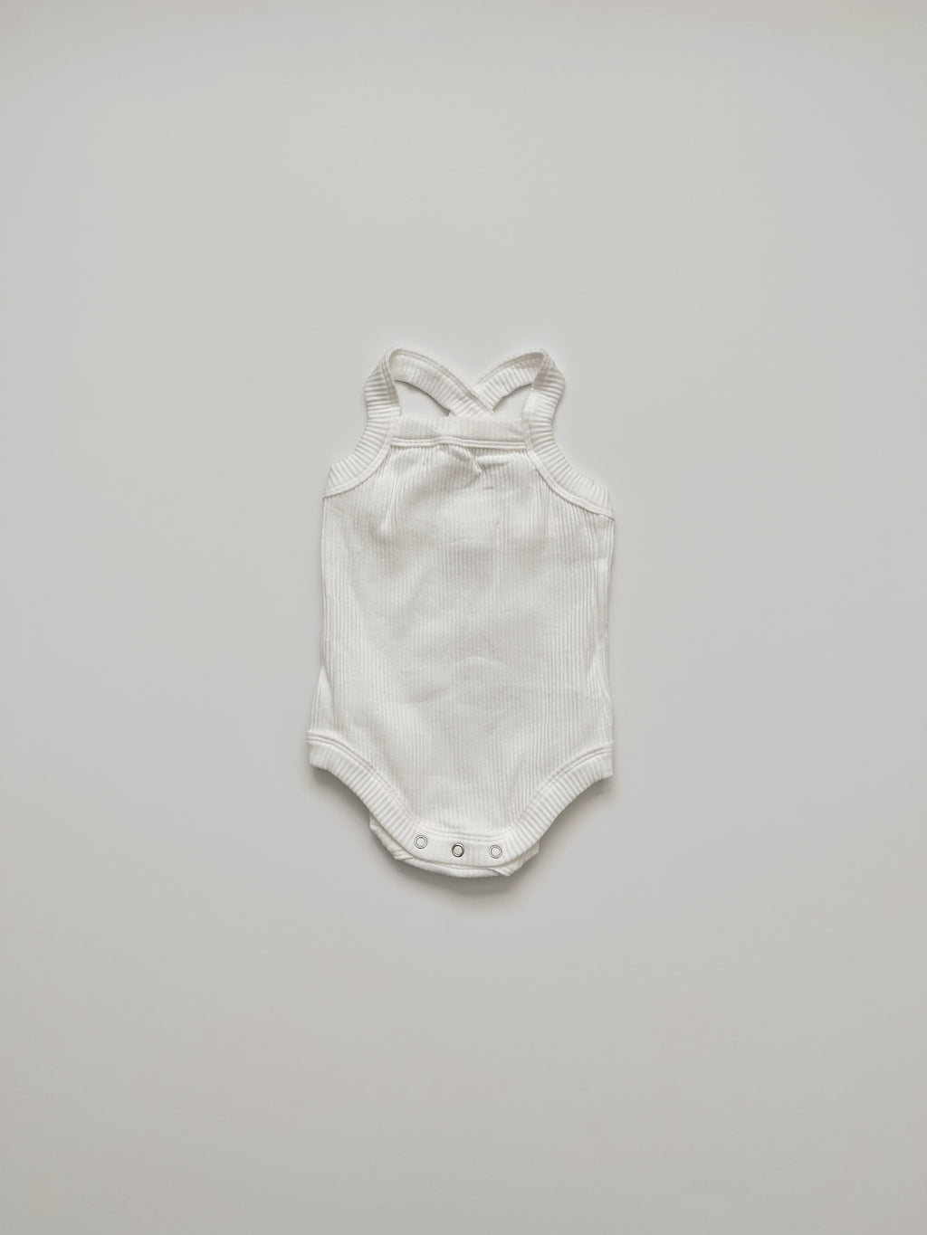 Tank Bodysuit - White - Orcas Lucille