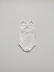 Tank Bodysuit - White - Orcas Lucille