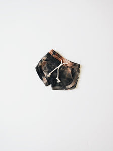 Track Shorts - Granite Tie-Dye - Orcas Lucille