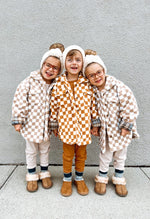 Teddy Shacket - Tawny Checkered - Orcas Lucille