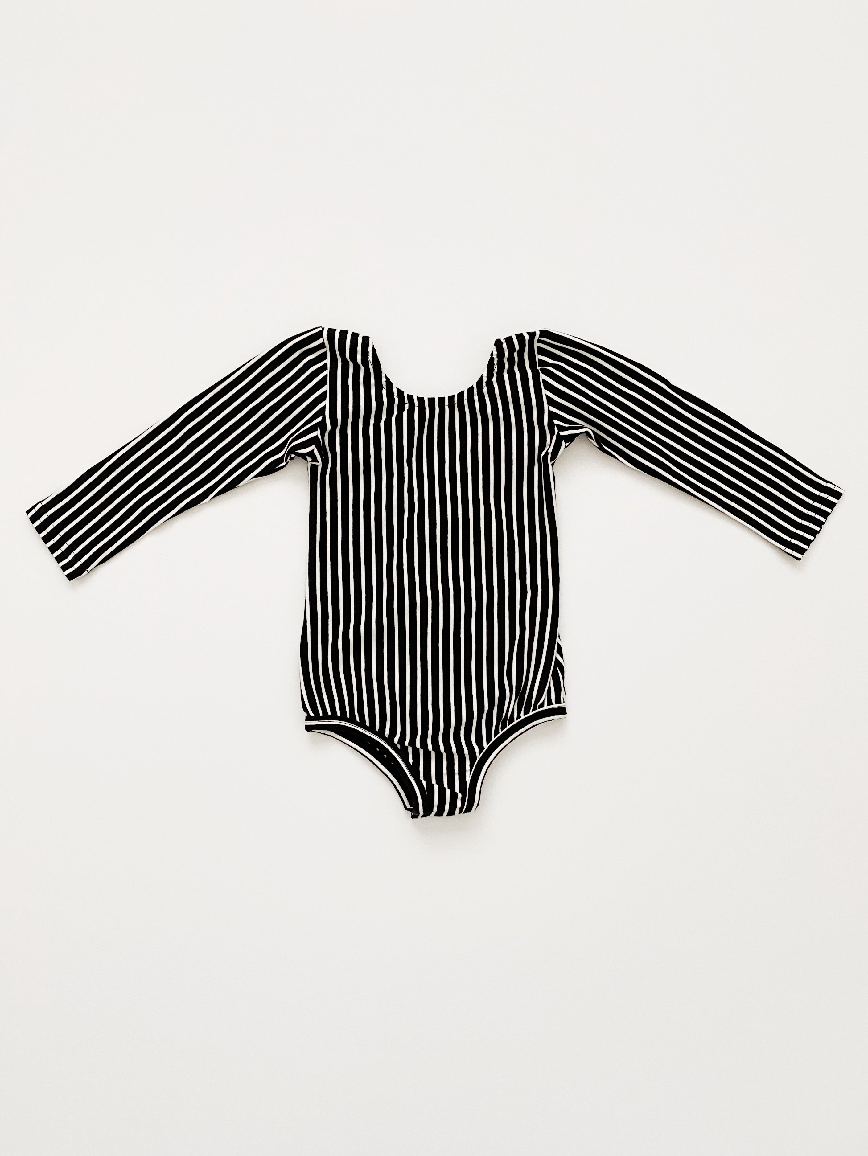 Long Sleeve Leo - Black Stripe - Orcas Lucille