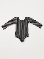 Long Sleeve Leo - Black Stripe - Orcas Lucille